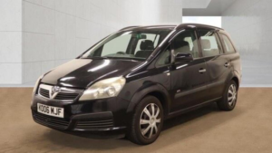2006 Vauxhall Zafira 1.6 16v Life Euro 4 5dr in Black — image 2
