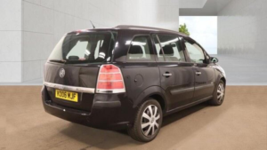 2006 Vauxhall Zafira 1.6 16v Life Euro 4 5dr in Black — image 5