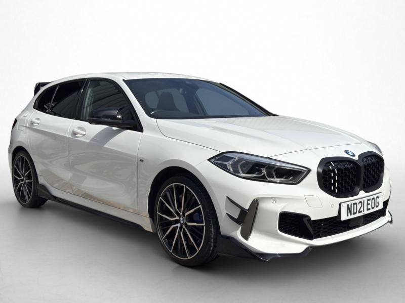 2021 BMW 1 Series M135i Xdrive 5dr Step Auto [pro Pack] in White — image 1