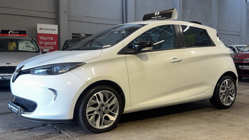 2015 Renault Zoe Dynamique Nav Electric Automatic White 5dr Lowtax+satnav+cruise in White — image 1