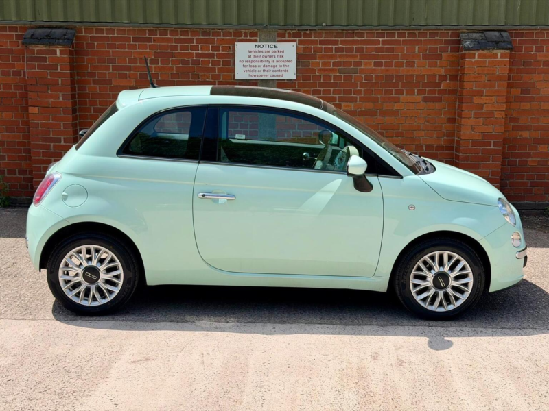 2014 Fiat 500 1.2 Lounge Euro 6 (s/s) 3dr in Green — image 1