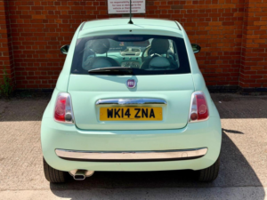 2014 Fiat 500 1.2 Lounge Euro 6 (s/s) 3dr in Green — image 4