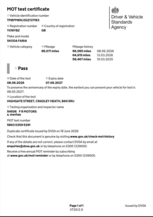 2016 Skoda Fabia 1.2 Tsi Se Euro 6 (s/s) 5dr in Black — image 6