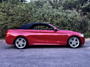 2018 BMW 2 Series 2.0 220d M Sport Convertible in Red — image 4