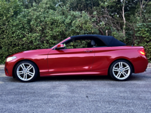 2018 BMW 2 Series 2.0 220d M Sport Convertible in Red — image 6