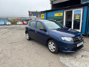 2016 Dacia Sandero 1.2 Ambiance Euro 6 5dr in Blue — image 2