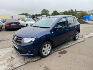 2016 Dacia Sandero 1.2 Ambiance Euro 6 5dr in Blue — image 3