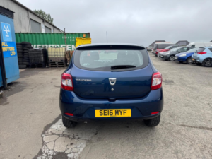 2016 Dacia Sandero 1.2 Ambiance Euro 6 5dr in Blue — image 5