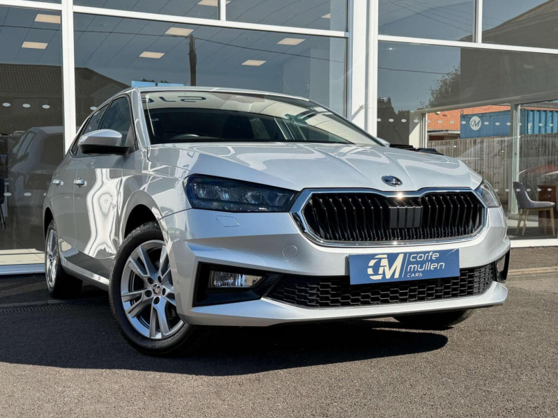 2023 Skoda Fabia 1.0 Tsi Se L Euro 6 (s/s) 5dr in Silver — image 1