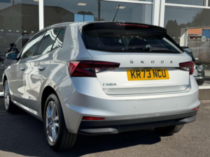 2023 Skoda Fabia 1.0 Tsi Se L Euro 6 (s/s) 5dr in Silver — image 2