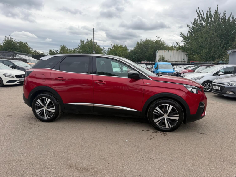 2017 Peugeot 3008 1.6 Bluehdi Gt Line Eat Euro 6 (s/s) 5dr in Red — image 1