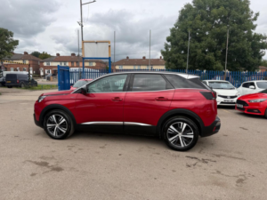 2017 Peugeot 3008 1.6 Bluehdi Gt Line Eat Euro 6 (s/s) 5dr in Red — image 4