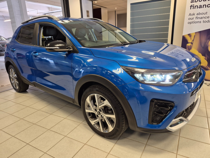 2024 Kia Stonic 1.0 T-Gdi Mhev Gt-Line S SUV 5dr Petrol Hybrid Manual Euro 6 (s/s) (98 Bhp) in Blue — image 1