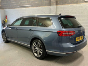 2015 Volkswagen Passat 2.0 Tdi Bluemotion Tech Gt Estate 5dr Diesel Manual Euro 6 (s/s) (150 Ps) in Blue — image 4