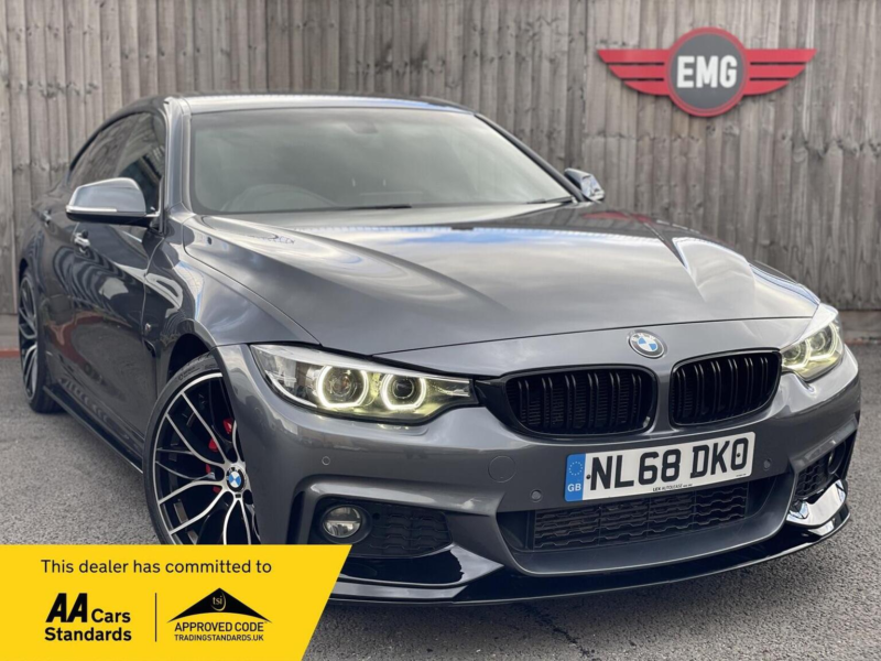 2018 BMW 4 Series Gran Coupe 2.0 420d M Sport Auto Euro 6 (s/s) 5dr in Grey — image 1