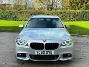 2010 BMW 5 Series 2.0 520d M Sport Touring Steptronic Euro 5 5dr in Silver — image 4