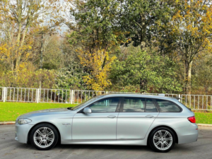 2010 BMW 5 Series 2.0 520d M Sport Touring Steptronic Euro 5 5dr in Silver — image 6