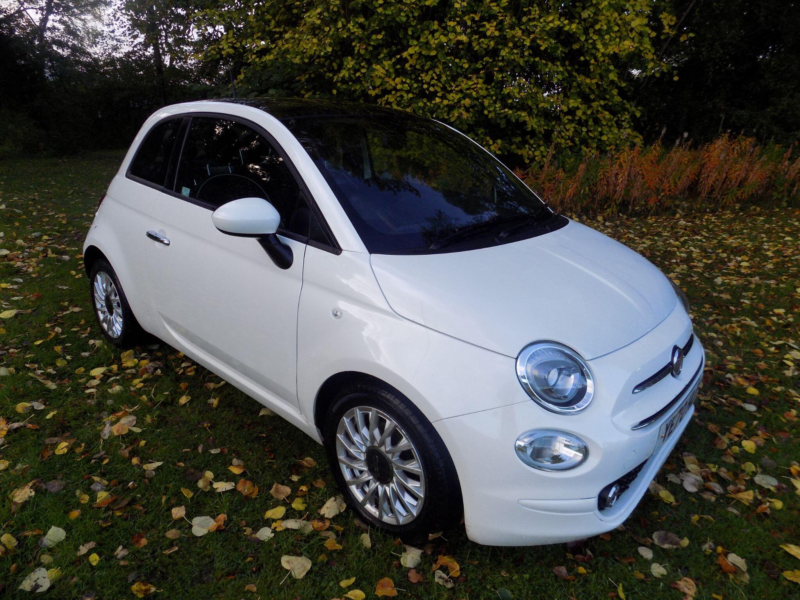 2020 Fiat 500 1.0 Mhev Lounge Euro 6 (s/s) 3dr in White — image 1