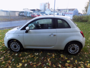 2020 Fiat 500 1.0 Mhev Lounge Euro 6 (s/s) 3dr in White — image 3
