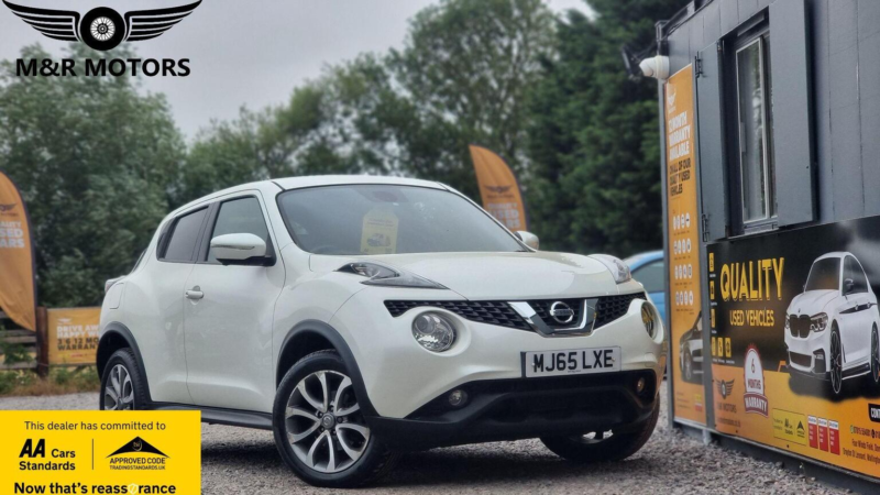 2015 Nissan Juke 1.2 Dig-T Tekna Euro 6 (s/s) 5dr in White — image 1
