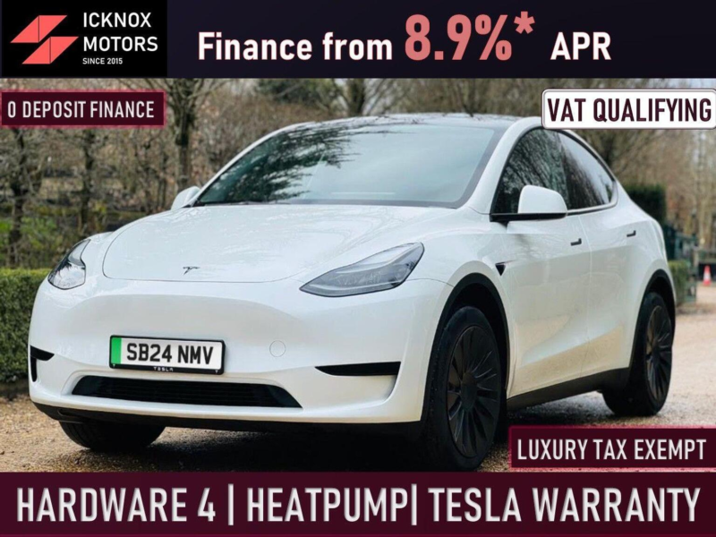 2024 Tesla Model Y Auto Rwd 5dr in White — image 1