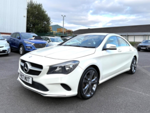 2017 Mercedes-Benz Cla 2.1 Cla200d Sport Coupe 7g-Dct Euro 6 (s/s) 4dr in White — image 3