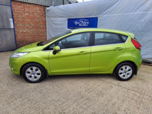 2012 Ford Fiesta 1.6 Tdci Econetic Dpf Zetec in Green — image 2