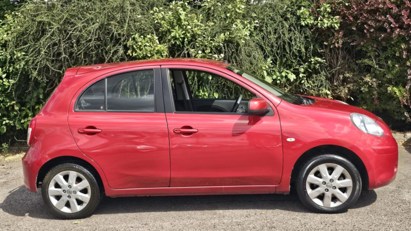 2013 Nissan Micra 1.2 12v Acenta in Red — image 1