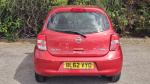 2013 Nissan Micra 1.2 12v Acenta in Red — image 3