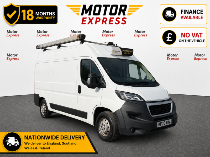 2020 Peugeot Boxer 2.2 Bluehdi 335 Professional in White — image 1