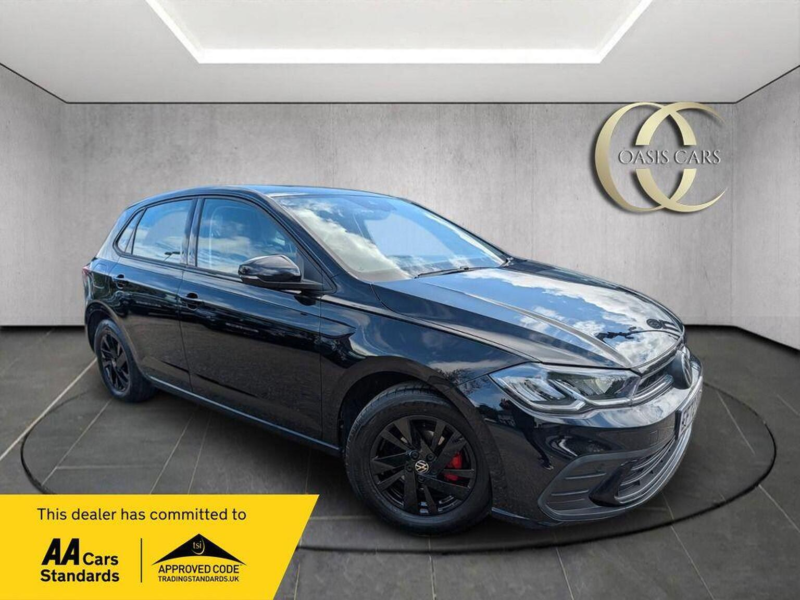 2022 Volkswagen Polo 1.0 Tsi Life Euro 6 (s/s) 5dr in Black — image 1
