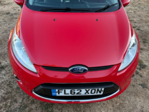 2012 Ford Fiesta 1.25 Zetec Euro 5 5dr in Red — image 4