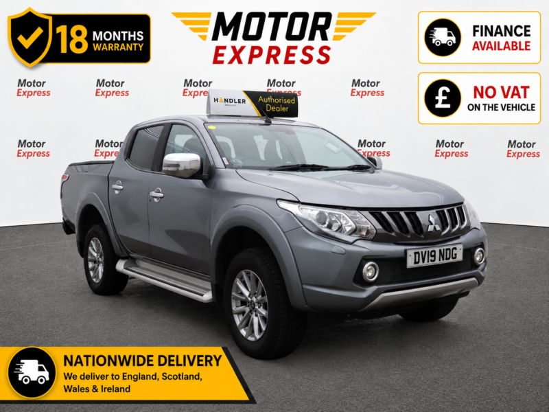 2019 Mitsubishi L200 2.4 Di-D Dc Barbarian in Grey — image 1