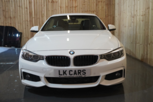 2017 BMW 4 Series 2.0 420d M Sport Convertible in White — image 3