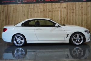 2017 BMW 4 Series 2.0 420d M Sport Convertible in White — image 6