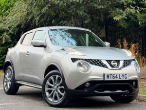 2014 Nissan Juke 1.6 Tekna SUV 5dr Petrol Xtron Euro 5 (117 Ps) in Silver — image 5