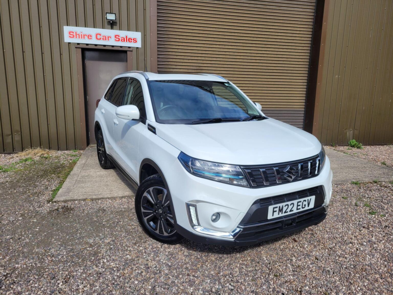 2022 Suzuki Vitara 1.4 Boosterjet Mhev Sz5 Euro 6 (s/s) 5dr in White — image 1