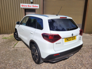 2022 Suzuki Vitara 1.4 Boosterjet Mhev Sz5 Euro 6 (s/s) 5dr in White — image 3