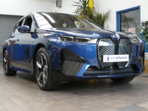 2023 BMW Ix 40 76.6kwh M Sport SUV 5dr Electric Auto Xdrive (11kw Charger) (326 Ps) in Blue — image 5