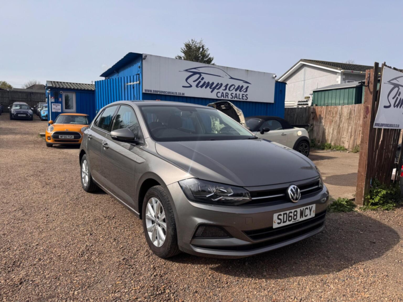 2018 Volkswagen Polo 1.0 Tsi Se Euro 6 (s/s) 5dr in Grey — image 1