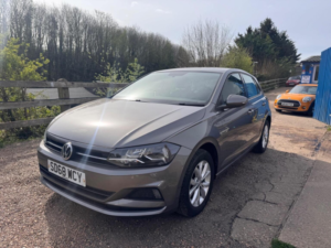 2018 Volkswagen Polo 1.0 Tsi Se Euro 6 (s/s) 5dr in Grey — image 3