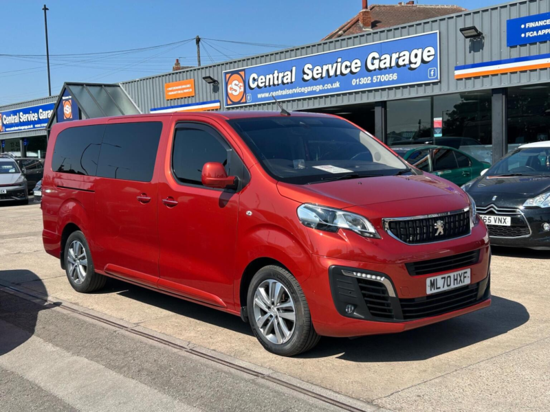 2021 Peugeot Traveller 2.0 Bluehdi Allure Long MPV Eat8 Lwb Euro 6 (s/s) 5dr in Red — image 1