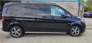 2017 Mercedes-Benz Vito 2.1 119 Cdi Bluetec Sport Crew Van G-Tronic+ Rwd L1 Euro 6 (s/s) 5dr in Black — image 4