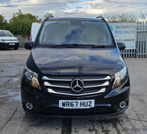 2017 Mercedes-Benz Vito 2.1 119 Cdi Bluetec Sport Crew Van G-Tronic+ Rwd L1 Euro 6 (s/s) 5dr in Black — image 5