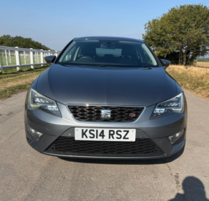 2014 SEAT Leon 1.8 Tsi Fr Sport Coupe DSG Euro 6 (s/s) 3dr in Grey — image 3