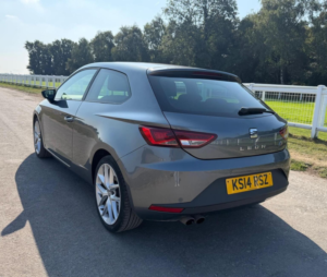 2014 SEAT Leon 1.8 Tsi Fr Sport Coupe DSG Euro 6 (s/s) 3dr in Grey — image 5