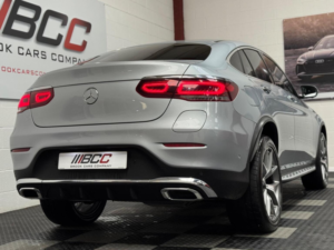 2021 Mercedes-Benz Glc 2.0 Glc300de 13.5kwh Amg Line (premium Plus) Coupe G-Tronic+ 4matic Euro 6 (s/s) 5dr in Silver — image 3