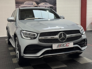 2021 Mercedes-Benz Glc 2.0 Glc300de 13.5kwh Amg Line (premium Plus) Coupe G-Tronic+ 4matic Euro 6 (s/s) 5dr in Silver — image 5