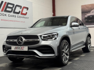 2021 Mercedes-Benz Glc 2.0 Glc300de 13.5kwh Amg Line (premium Plus) Coupe G-Tronic+ 4matic Euro 6 (s/s) 5dr in Silver — image 6