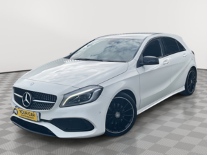 2016 Mercedes-Benz A Class 1.6 A180 Amg Line (premium) Hatchback 5dr Petrol 7g-Dct Euro 6 (s/s) (122 Ps) in White — image 4